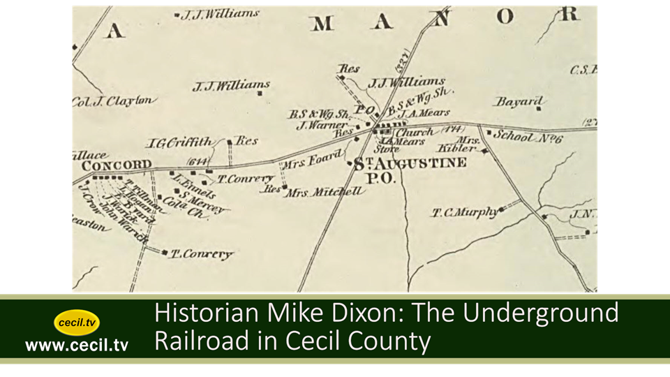 Historian Mike Dixon: The Underground Railroad in Cecil County