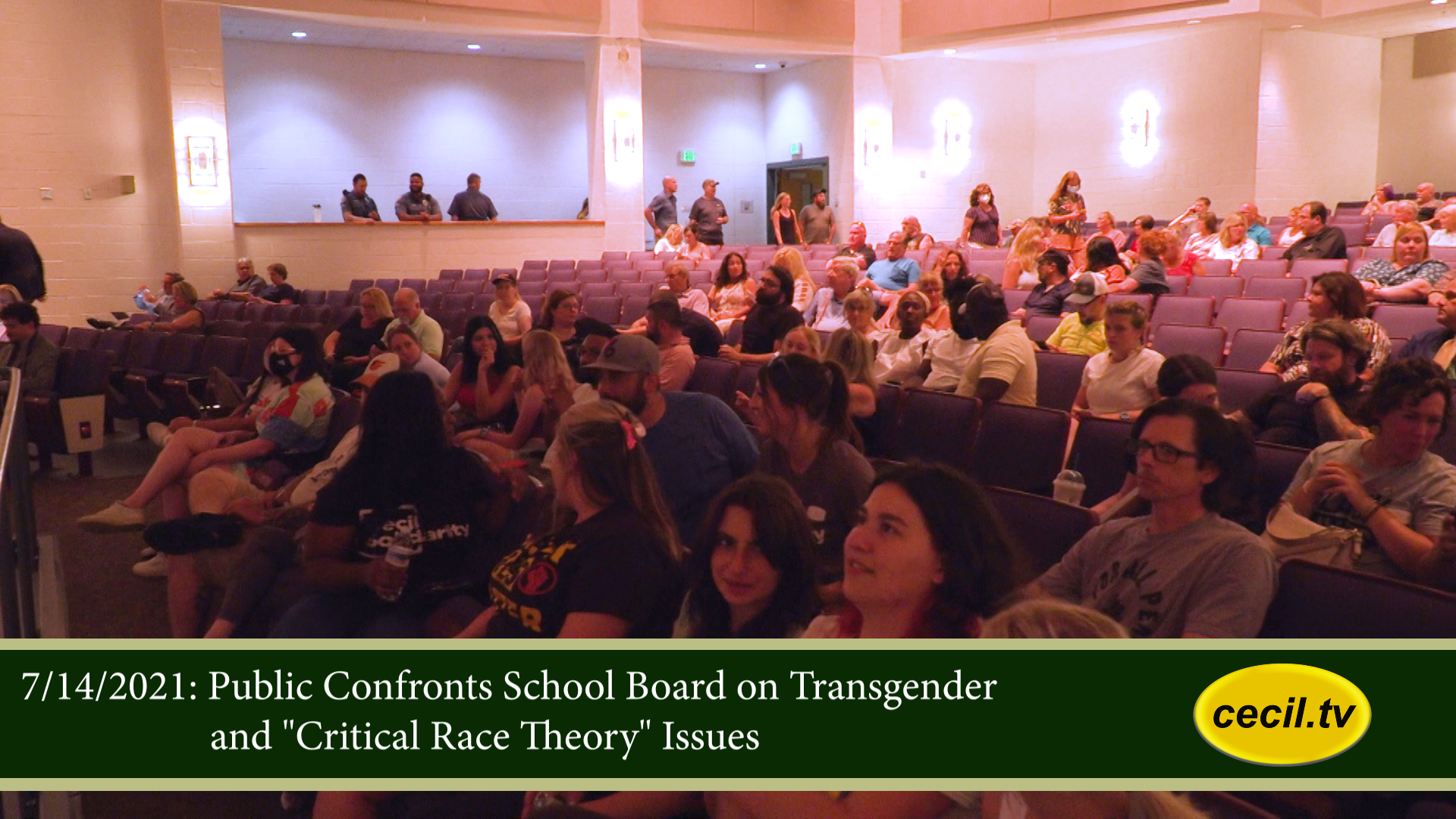 Public Confronts School Board on Transgender and "Critical Race Theory" Issues