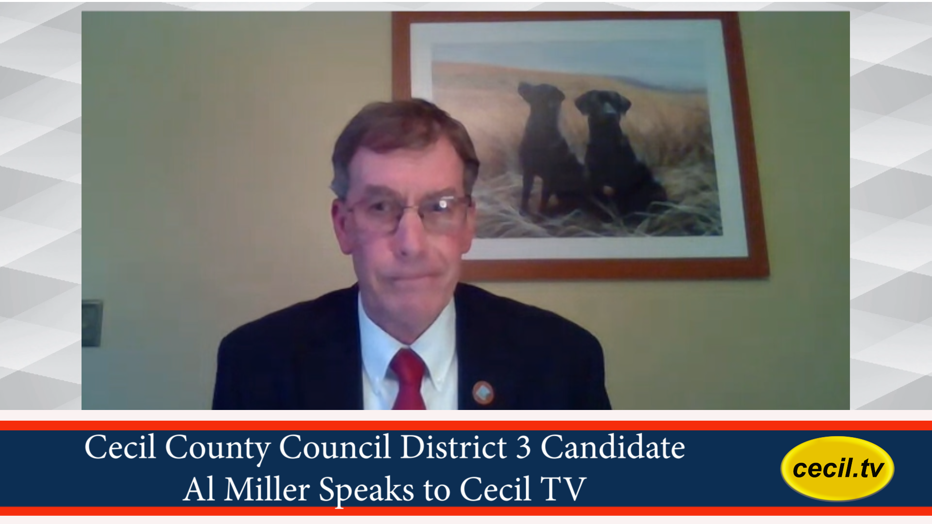 Cecil County Council District 3 Candidate Al Miller Speaks to Cecil TV