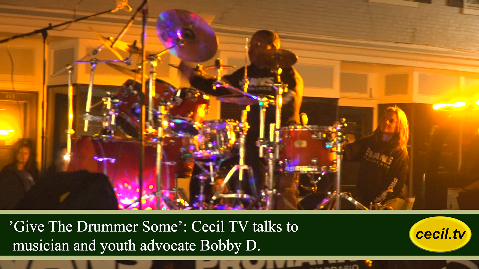 'Give The Drummer Some': Cecil TV talks to musician and youth advocate Bobby D.