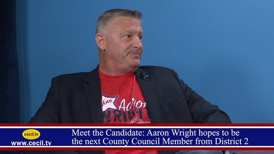Meet the Candidate: Aaron Wright hopes to be the next County Council Member from District 2