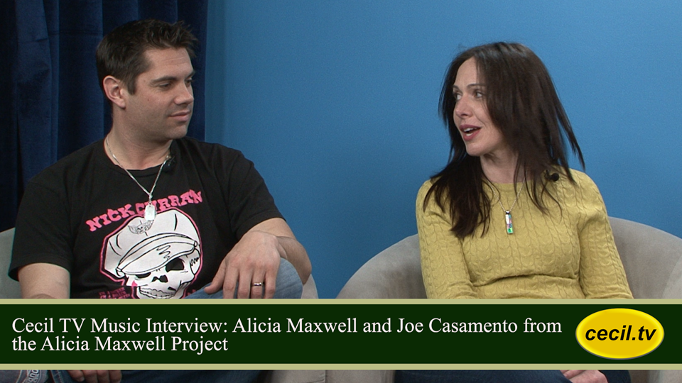 Cecil TV Music Interview: Alicia Maxwell and Joe Casamento from the Alicia Maxwell Project