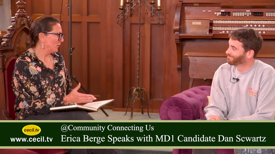 Erica Berge Speaks with MD1 Candidate Dan Schwartz