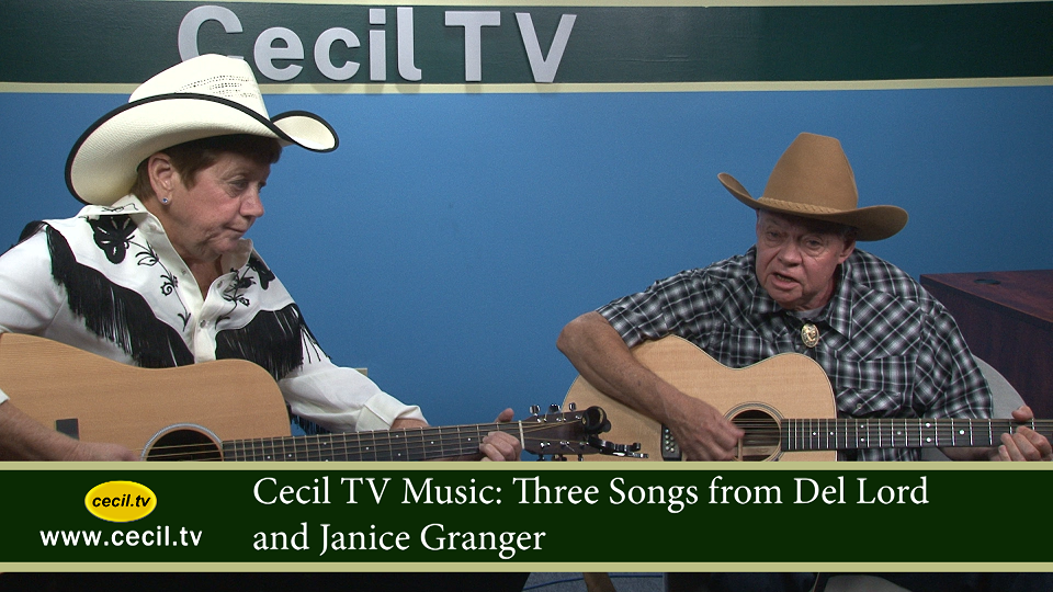 Cecil TV Music: Three Songs from Del Lord and Janice Granger