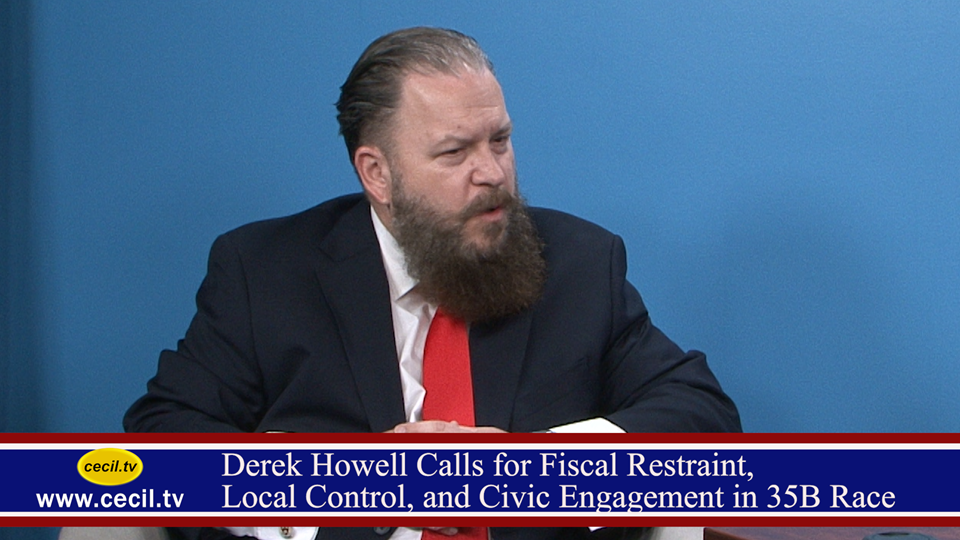 Derek Howell Calls for Fiscal Restraint, Local Control, and Civic Engagement in 35B Race