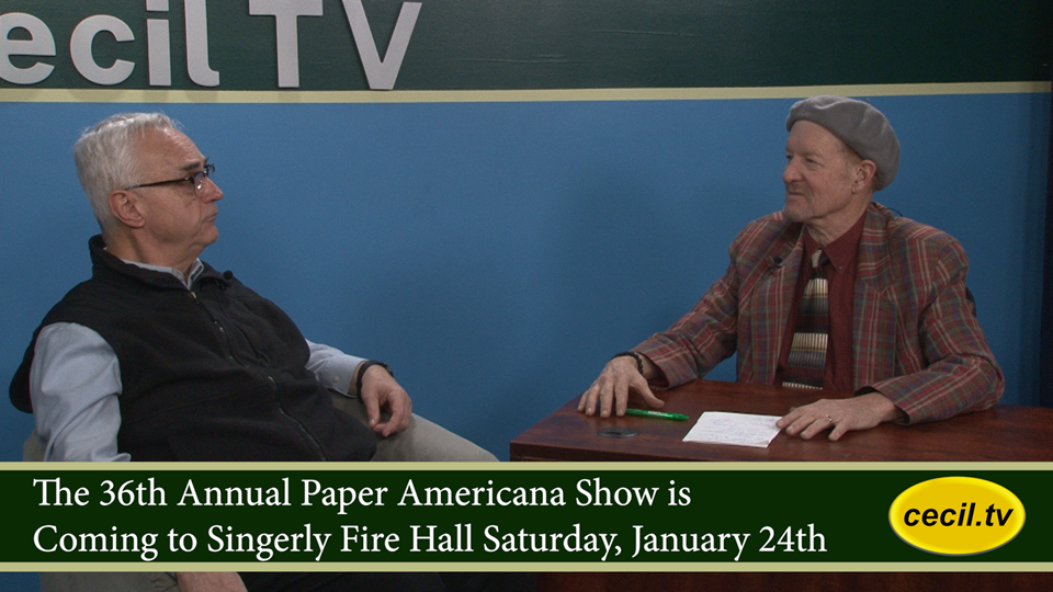 The 36th Annual Paper Americana Show is Coming to Singerly Fire Hall Saturday, January 24th