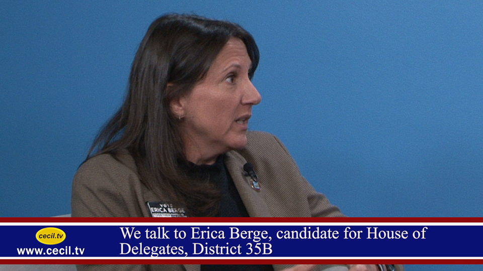 We talk to Erica Berge, candidate for House of Delegates, District 35B