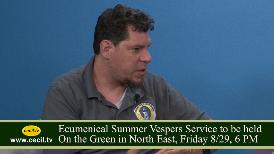 Ecumenical Summer Vespers Service to be held On the Green in North East, Friday 8/29, 6 PM