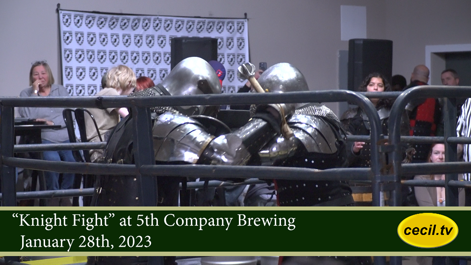 “Knight Fight” at 5th Company Brewing  - January 28th, 2023