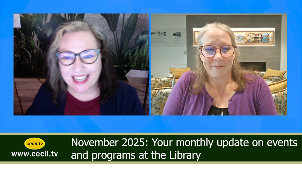 November 2025: Your monthly update on events and programs at the Library