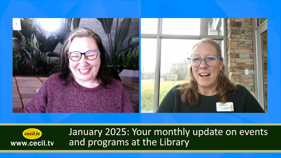 January 2025: Your monthly update on events and programs at the Library