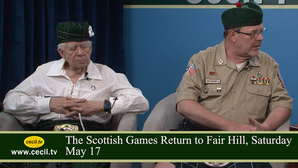 The Scottish Games Return to Fair Hill, Saturday May 17