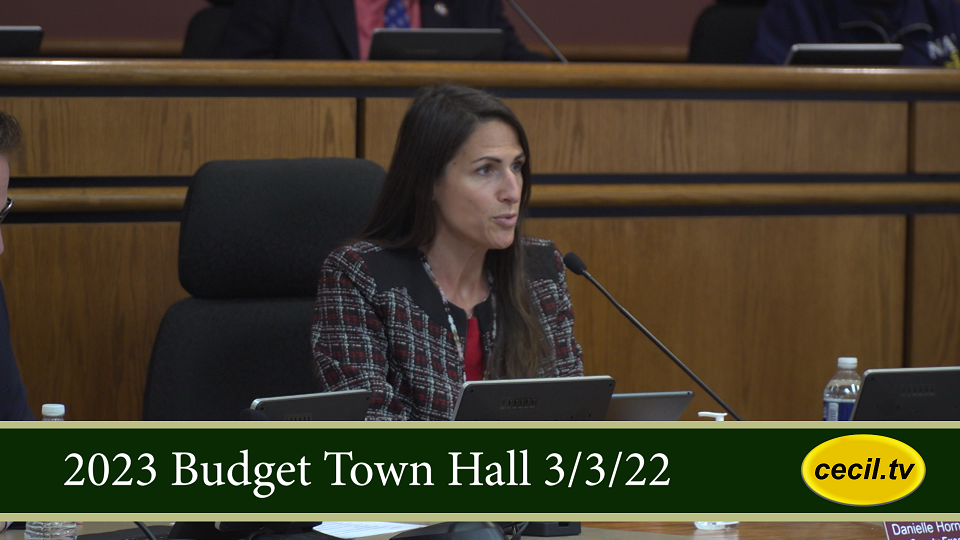 2023 Budget Town Hall 3/3/2022